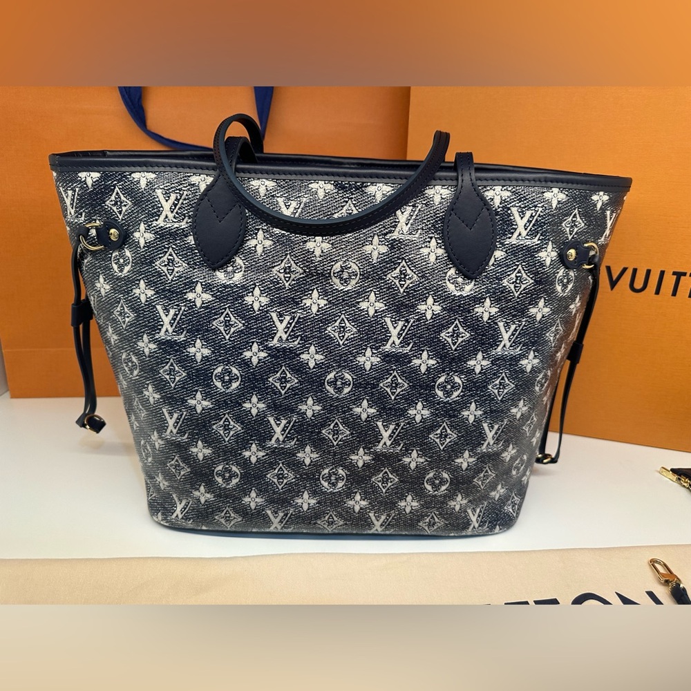 NIB Louis Vuitton Neverfull MM Monoglam M22921 💯% Authentic 🥇 - Picture 5 of 16